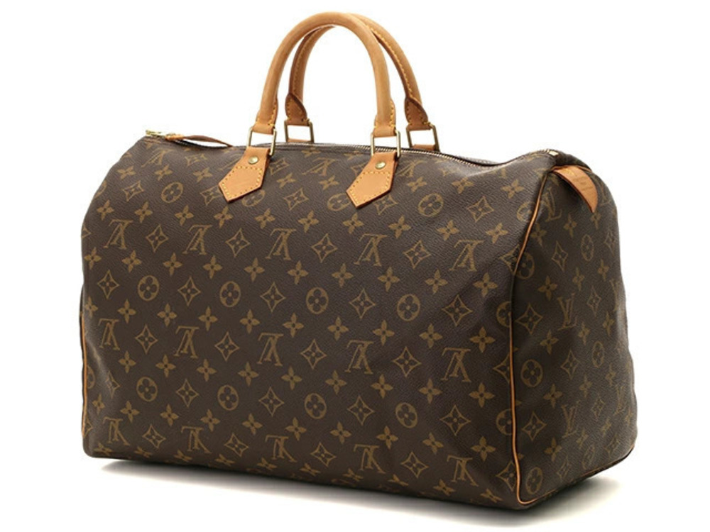Louis Vuitton Speedy Handbag Monogram Brown